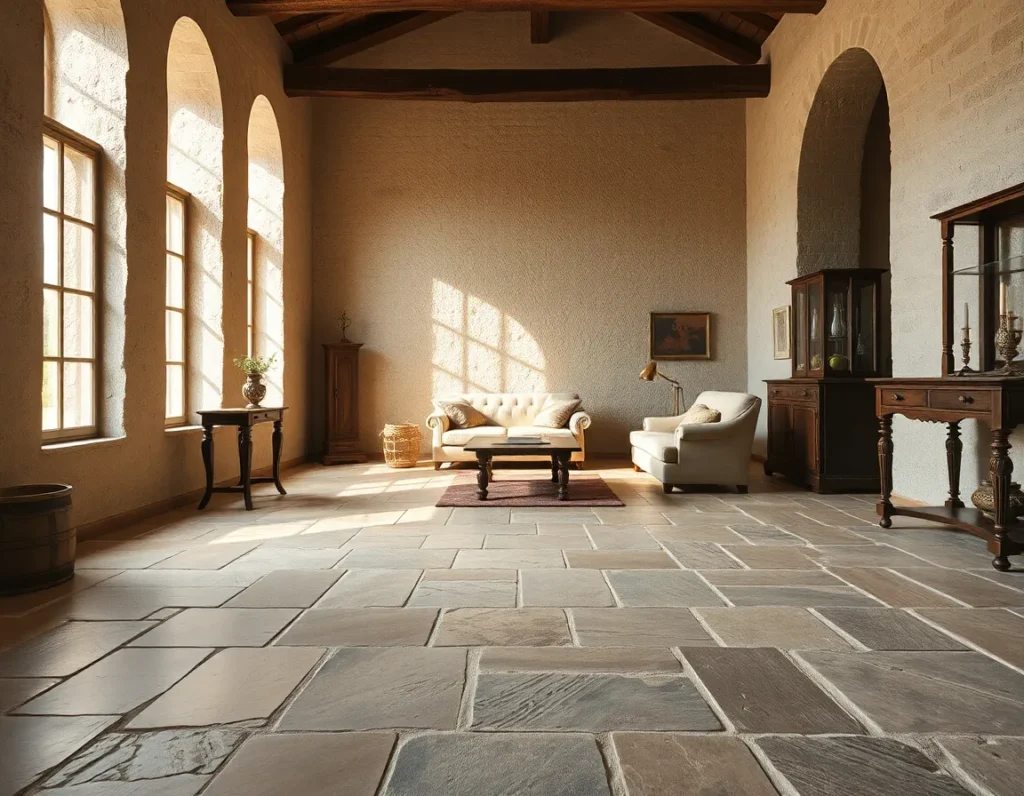 Karaktervolle Castle Stones vloeren: de charme van geleefd natuursteen